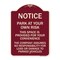 Signmission This Space Is Provided for Your Convenience the Company Assumes No Responsibility for, BU-1824-22808 A-DES-BU-1824-22808 - alternate 1